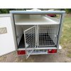 Príves na prepravu 4 psov Tomplan DOG 4 SP 750kg+ el. vetranie + zav. priestor
