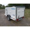 Príves na prepravu 4 psov Tomplan DOG 4 SP 750kg+ el. vetranie + zav. priestor