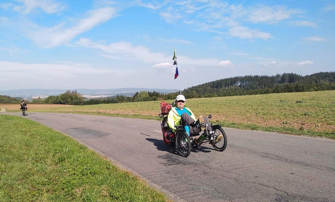 Ležatá tříkolka