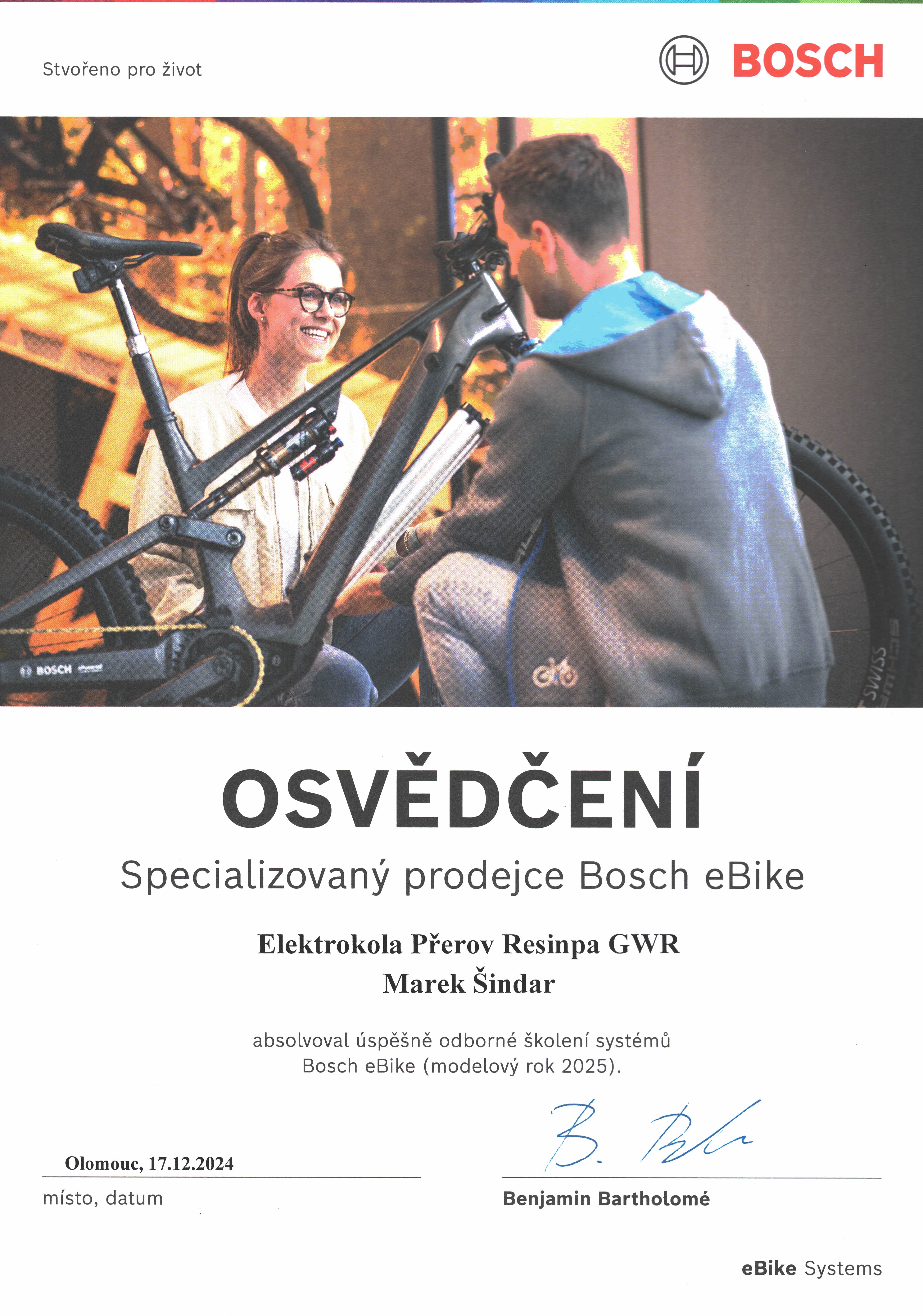 BOSCH-CERTIFIKAT-MAREK