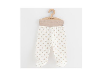 Dojčenské polodupačky New Baby Classic II guličkyDojčenské polodupačky New Baby Classic II hviezdy béžové