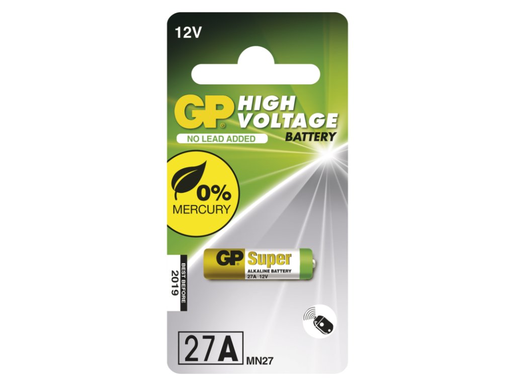 Baterie alkalická speciální 27AF GP High Voltage