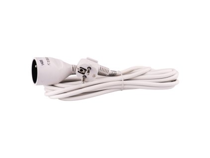 Prodlužovací kabel P0115 1 zásuvka 5m bílý