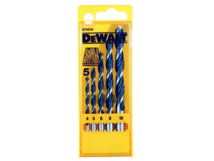 Vrtáky do dřeva sada 5ks DeWALT