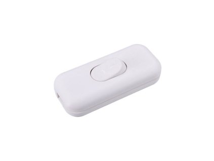 Vypínač šnůrový 250V/2,5A bílý