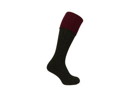 hoggs 532 2699Dark Green:Burgundy