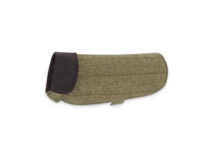alfie dog coat light sage 1