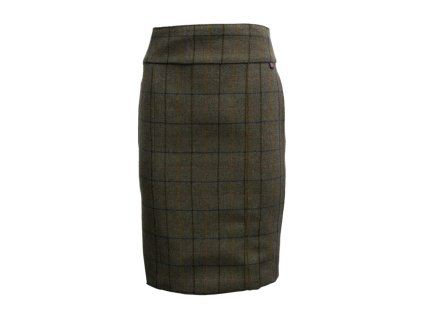 navy stripe skirt front scaled