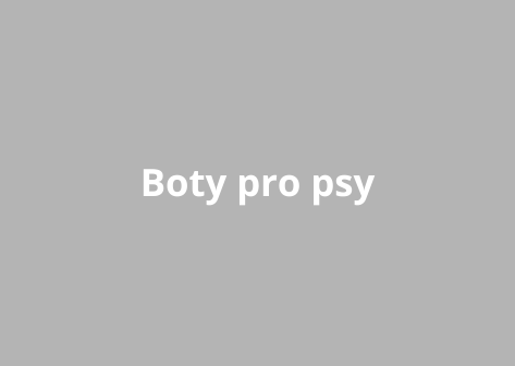 Boty pro psy