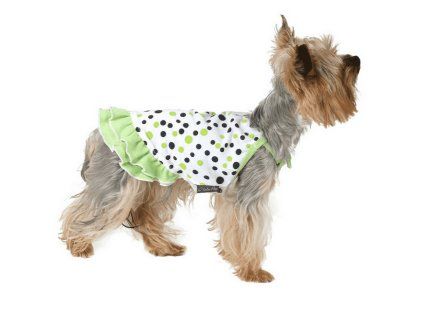 Saty pro psa terry zelene