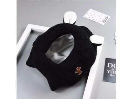 zimni cepice daffy cerna