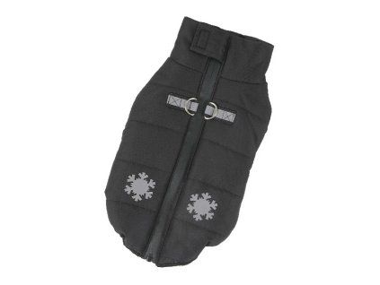 Bunda pro psa snowman cerna