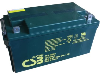 33383 evx 12650 12v 65ah akumulator csb