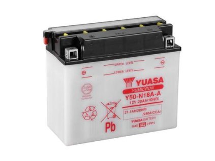 33947 y50 n18a a yuasa motoakumulator