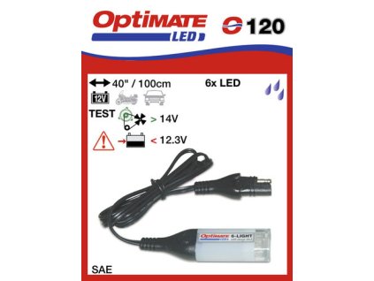 35228 sae o 120 svietidlo a kontrola stavu dobijania akumulatora pri