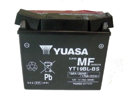 35327 yt19bl bs 12v 17 7ah yuasa motobateria