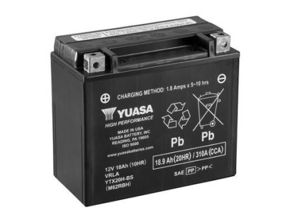 35489 ytx20h bs 12v 18ah motobaterie yuasa