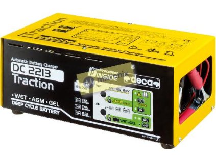 35492 deca dc2213 6 12 24v 3 7 15a nabijacka pre trakcne baterie