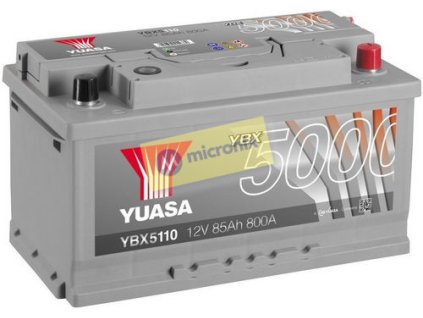 35546 ybx5110 085 12v 85ah 800a 0 yuasa autobateria