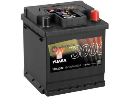 35699 ybx3202 040 12v 40ah 360a 0 yuasa autobateria