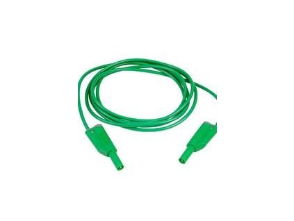 35927 2610 100 5 zeleny kabel 1m ban ban 4mm kryty 12a pvc