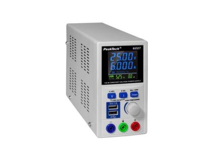 36956 p6227 laboratorny zdroj 0 60v 6a 150w peaktech