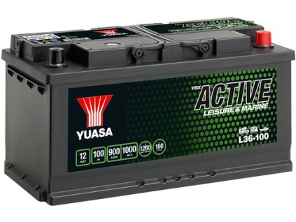 36998 l36 100 12v 100ah 900a yuasa leisure akumulator