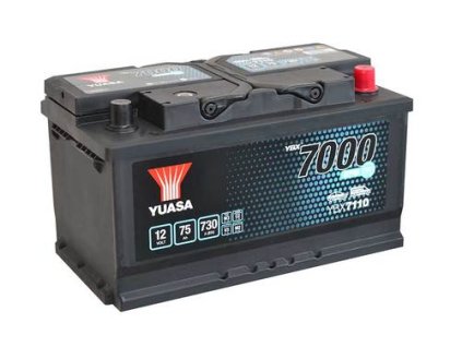 37418 ybx7110 075 12v 75ah 730a 0 5110 yuasa efb start stop autob