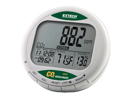 37526 extech co210 co2 meter