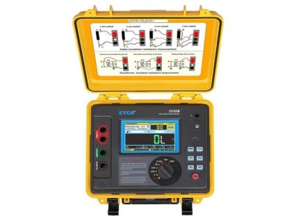 37601 etcr 3520b tester izolacie 10kv 20tohm 7ma