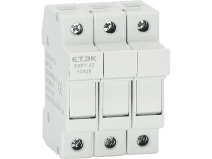 37796 poistkovy odpinac 3p 32a 10x38 ekf1 etek