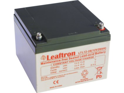 38030 ltl12 28 12v 28ah akumulator leaftron pre napajacie systemy
