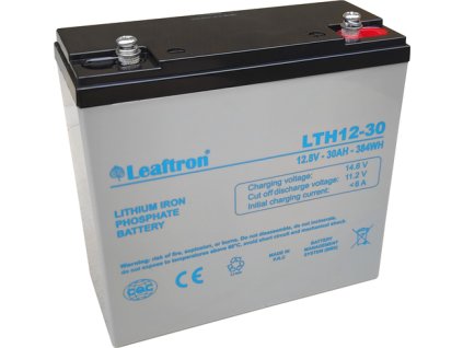 38276 lth12 30 lithium 12v 30ah akumulator leaftron
