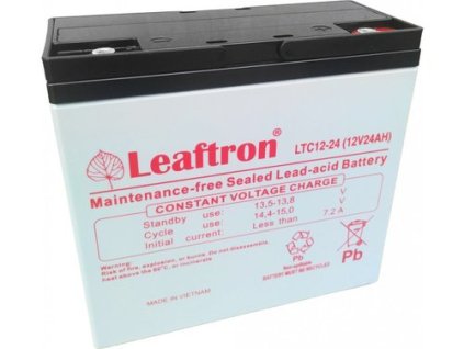 38483 ltc12 24 12v 24ah akumulator leaftron pre napajacie systemy