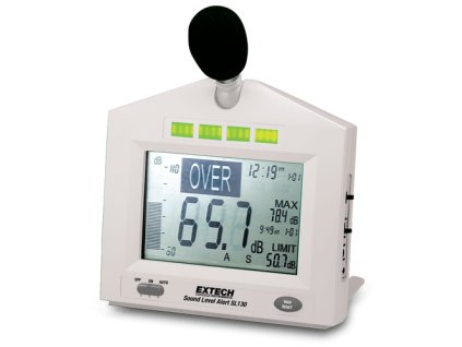 38681 sl130w extech merac intenzity hluku s hornym a dolnym visualnym