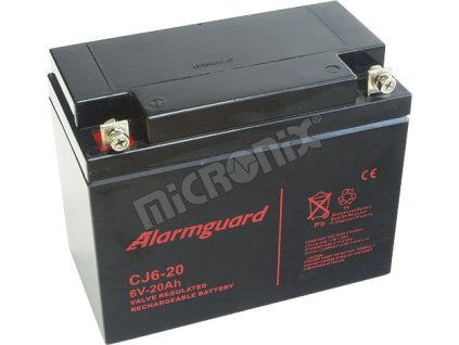39299 cj6 20 6v 20ah akumulator alarmguard pre ezs eps