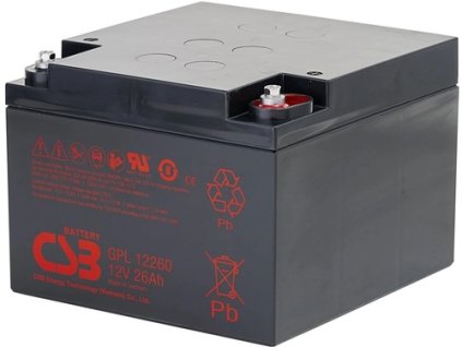39317 gpl12260i 12v 26ah csb akumulator