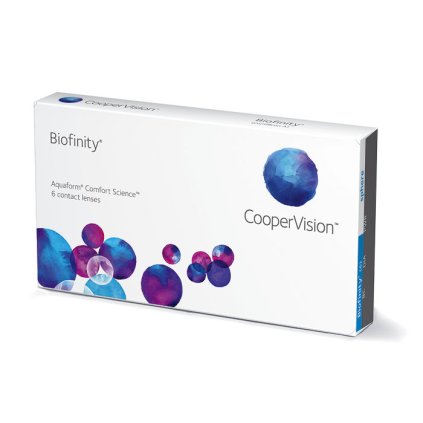 Biofinity - měsíční (6 čoček) (Dioptrie -1.50, Průměr 14.00, Zakřivení 8.60)