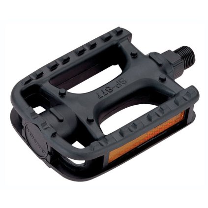pedály MTB plast kuličkové uložení