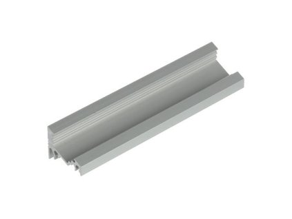 Riex EO20 LED profil rohový, max. šířka 10 mm, 3 m, eloxovaný hliník