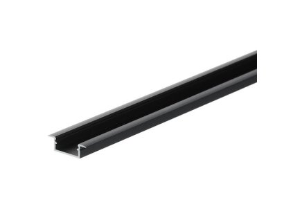 Riex EO30 LED profil zápustný, max. šířka 10 mm, 2 m, černý