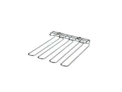 GLASS RACK 3 RADY - chróm