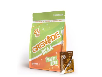 Grenade BCAA 390g + vzorek Protein 40g zdarma (Varianta Grenade BCAA 390 g peachy pear + vzorek Protein 40g zdarma)