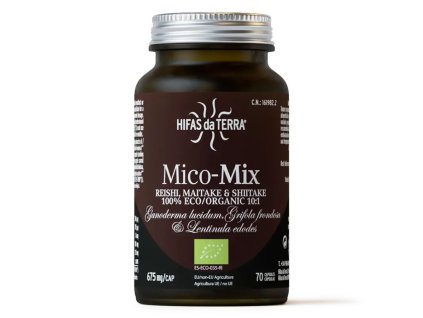 Mico-Mix 70 kapslí Bio (Reishi, Maitake, Shiitake) (Varianta Mico-Mix 70 kapslí Bio (Reishi, Maitake, Shiitake))
