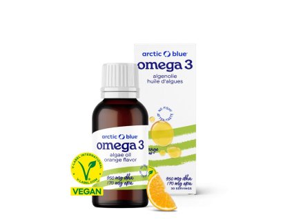 Kids Vegan Omega 3 30ml (350mg DHA, 170mg EPA, 30mg DPA) (Varianta Kids Vegan Omega 3 30ml (350mg DHA, 170mg EPA, 30mg DPA))