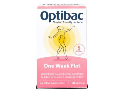 One Week Flat (Probiotika při nadýmání a PMS) 28 x 1,5 g sáček (Varianta One Week Flat (Probiotika při nadýmání a PMS) 28 x 1,5 g sáček)