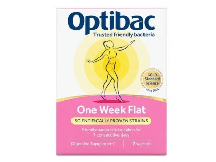 One Week Flat (Probiotika při nadýmání a PMS) 7 x 1,5g sáček (Varianta One Week Flat (Probiotika při nadýmání a PMS) 7 x 1,5g sáček)