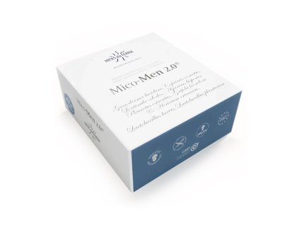 Mico-Men 300ml a 30 kapslí (Reishi, Hnojník, Shiitake, Žampion, Hlíva, Maitake, Hericium) (Varianta Mico-Men 300ml a 30 kapslí (Reishi, Hnojník, Shiitake, Žampion, Hlíva, Maitake, Hericium))