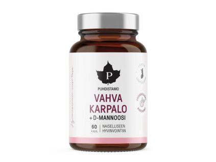 Strong Cranberry + D-mannose 60 kapslí (Extrakt z brusinek s D-manózou)) (Varianta Strong Cranberry + D-mannose 60 kapslí (Extrakt z brusinek s D-manózou)))