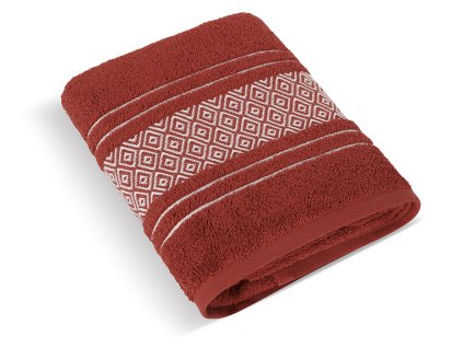 13766 13766 1 frote rucnik mozaika 50x100cm 550g terra